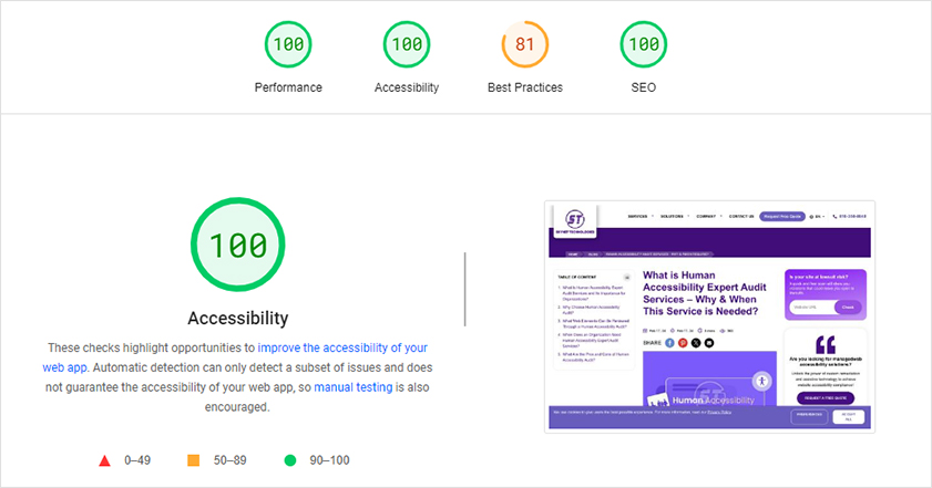 accessibility and SEO