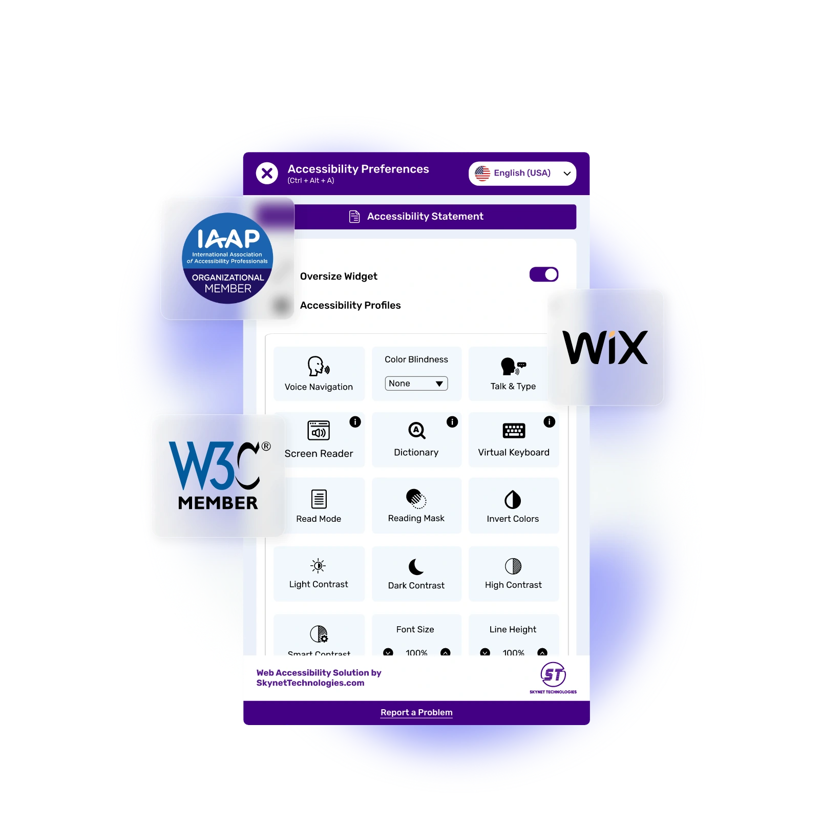 WIX Accessibility App