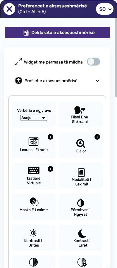 Albanian Accessibilitytoolbar