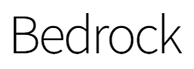 bedrock theme logo