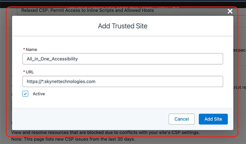 salesforce-experience-builder ada web accessibility