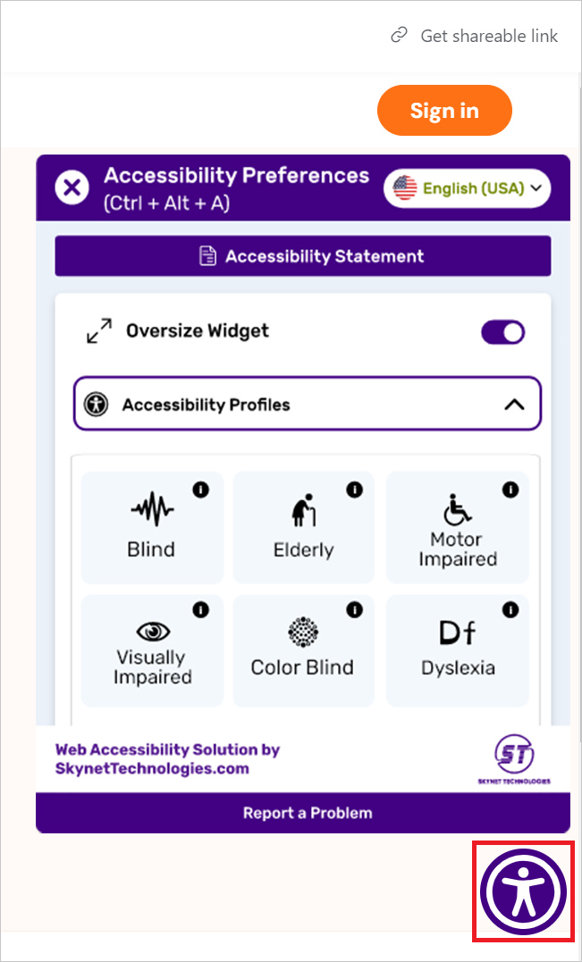 softr ada website accessibility