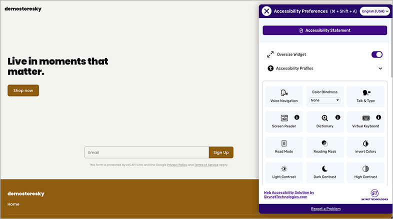 ada accessible square website