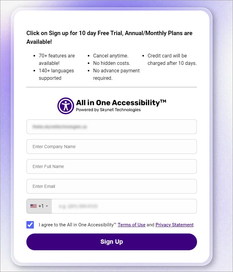 thelia ada website accessibility