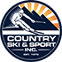 country ski and sport inc theme logo