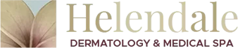 helendale dermatology andmedical theme logo