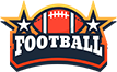 football theme logo