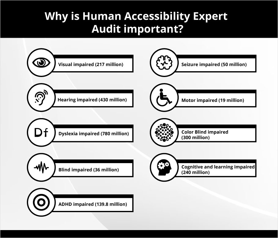human accessibility expert audit services