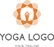 yoga theme logo