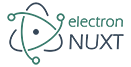 electron nuxt theme logo