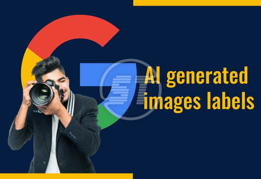 AI generated images labels