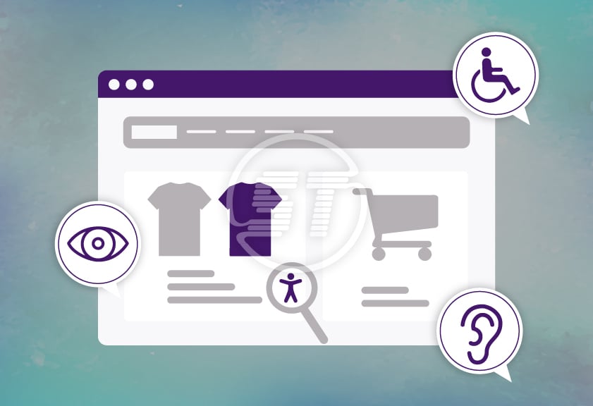 Ecommerce accessibility for screen reader