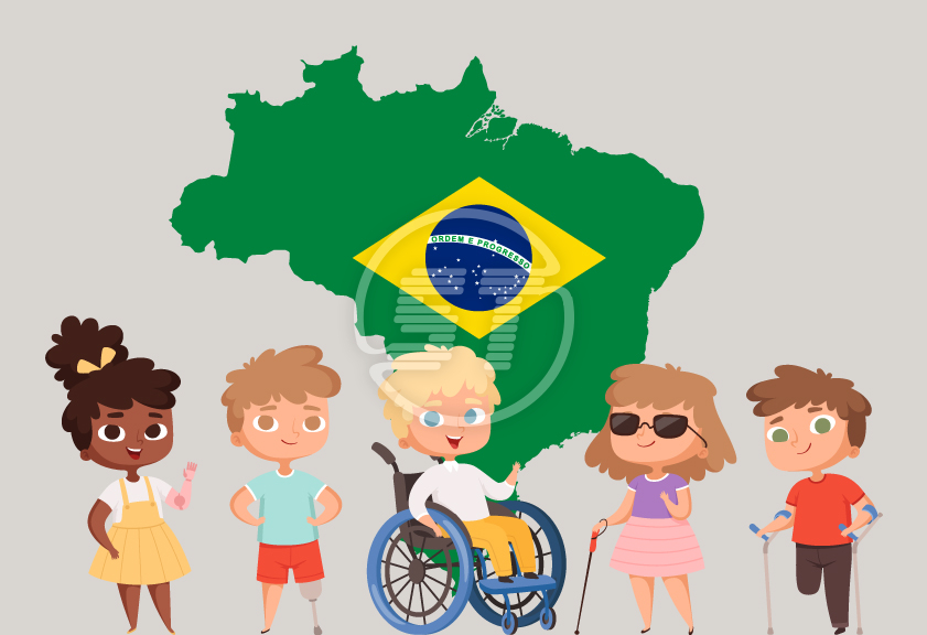 Special needs children support programs Brazil