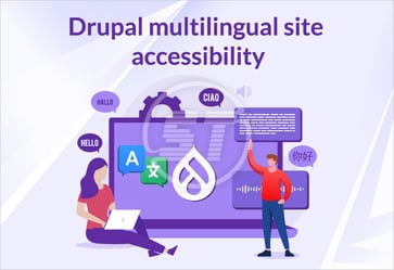 Drupal multilingual site accessibility