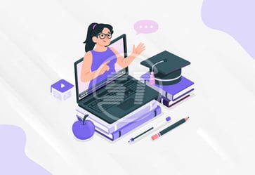 Academy LMS web accessibility widget