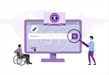 Accessibility link text
